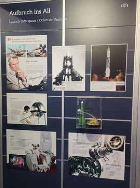 Foto: Exposition Aufbruch ins All